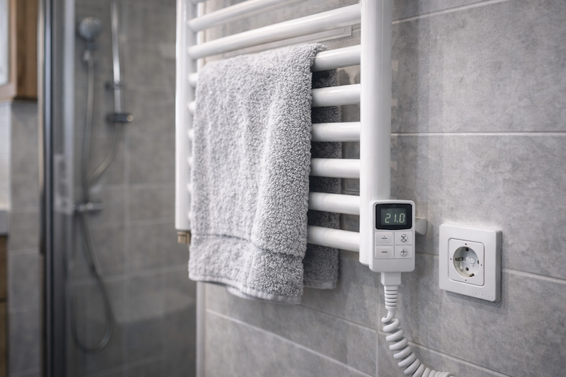 fürdőszoba elektromos fűtés